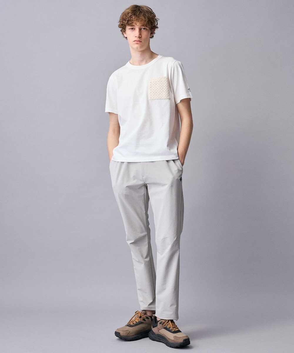 JOSEPH ABBOUD MOUNTAIN 【ゆったり】プレーティング天竺ポケットアウトドア Tシャツ 