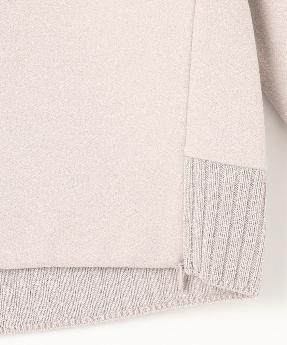 J.PRESS LADIES S ニードルパンチ ハイネック カットソー 