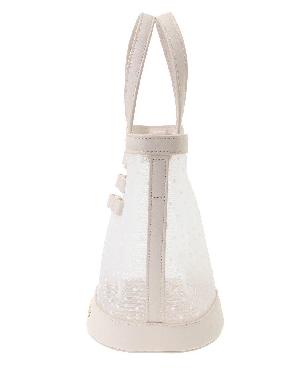 Maison de FLEUR メッシュチュールバッグ 