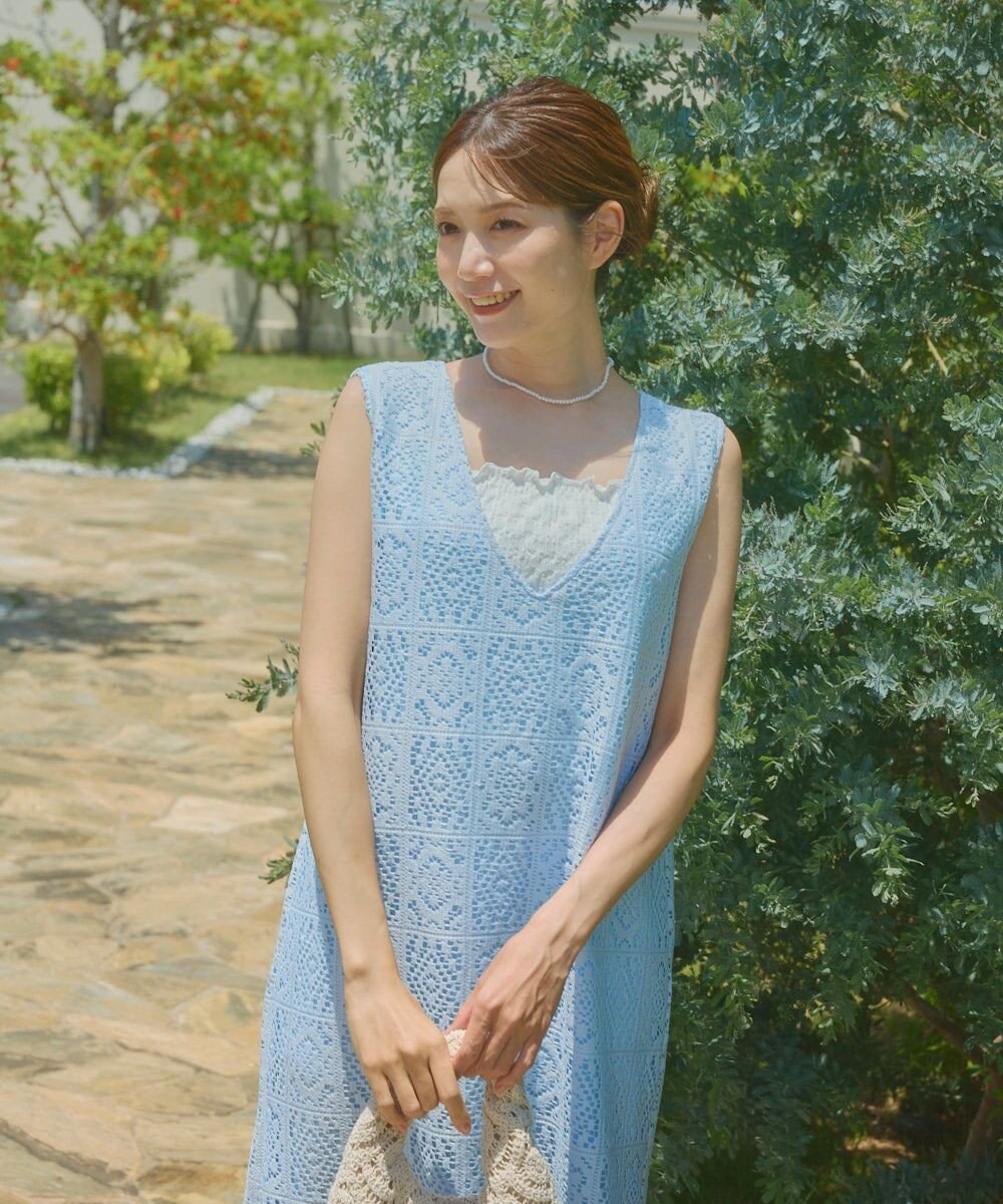 OP／FILA 【Ocean Pacific】SUIday/2WAYパネルレースワンピース 