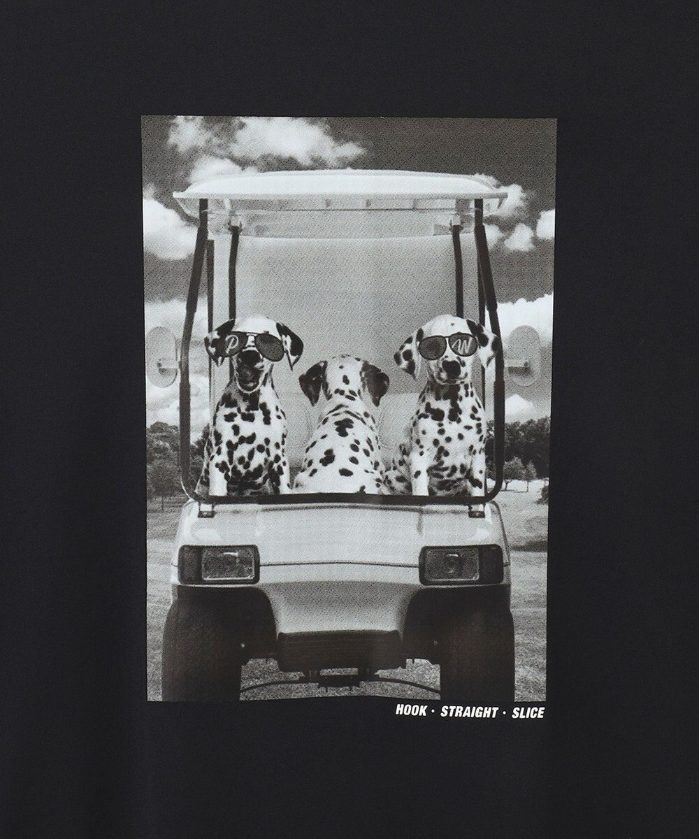 PW CIRCULUS 【UNISEX】【ストレッチ/UVケア/接触冷感/防透】バック フォト Tシャツ 