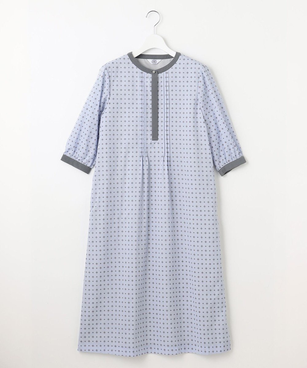 J.PRESS LADIES S 【洗える】ジオメトリックプリント ワンピース 