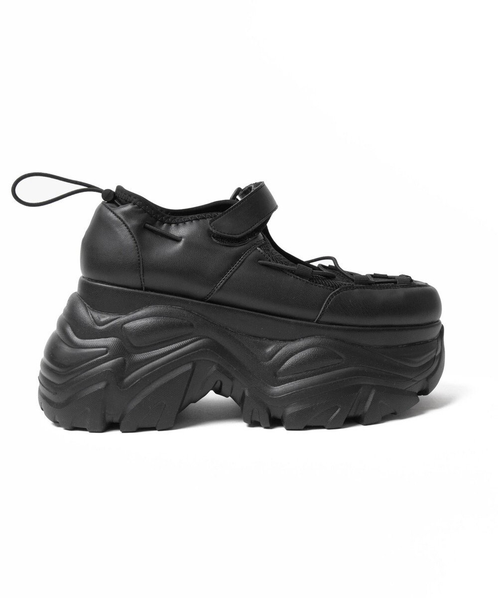 WEGO コードデザイン厚底ボリュームシューズ 