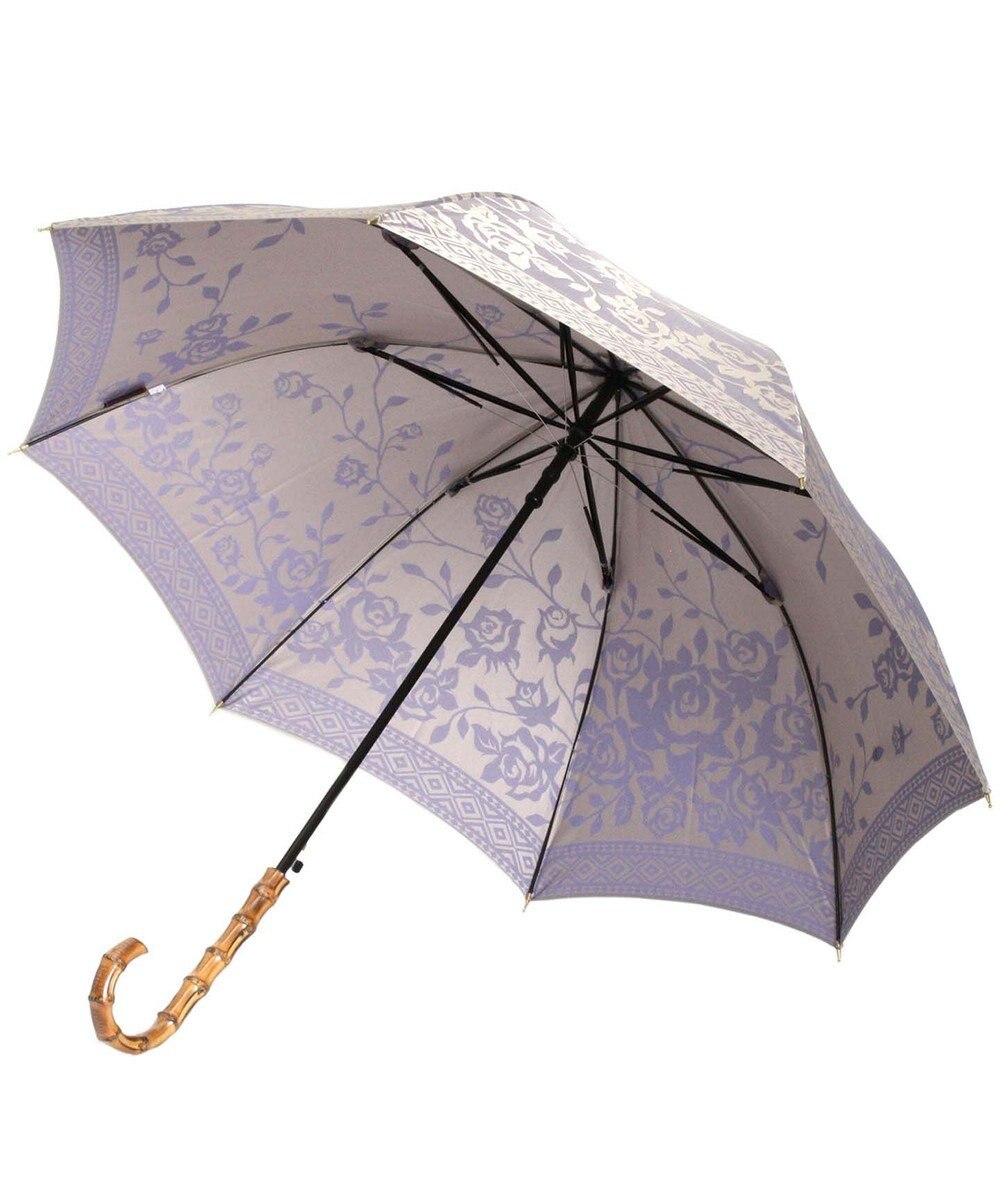 槇田商店 Kirie バラ ロイヤルパープル 長傘 