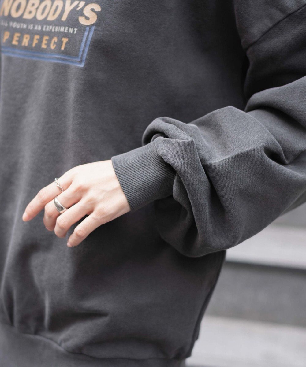 WEGO ヴィンテージライクピグメントスウェット 