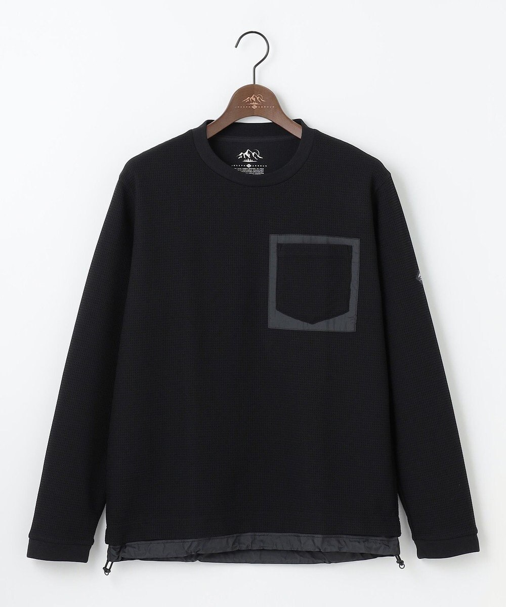 JOSEPH ABBOUD MOUNTAIN 【吸水速乾/通気性】ハイゲージワッフル Ｔシャツ 