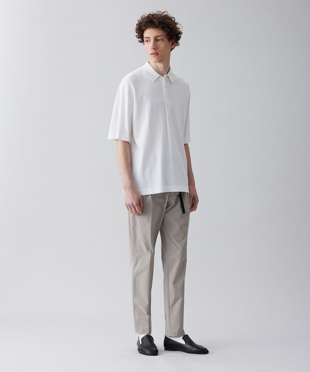 UNFILO MENS 【抗菌防臭】イージーケア ライトニットポロ [23年春夏商品] 