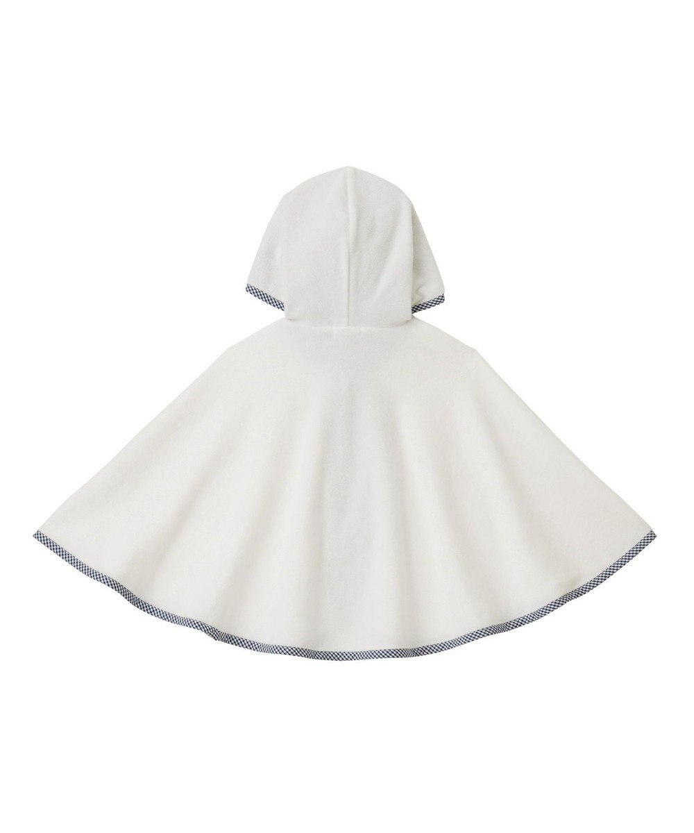 MIKI HOUSE HOT BISCUITS 【70-90cm】 パイル素材おでかけポンチョ 