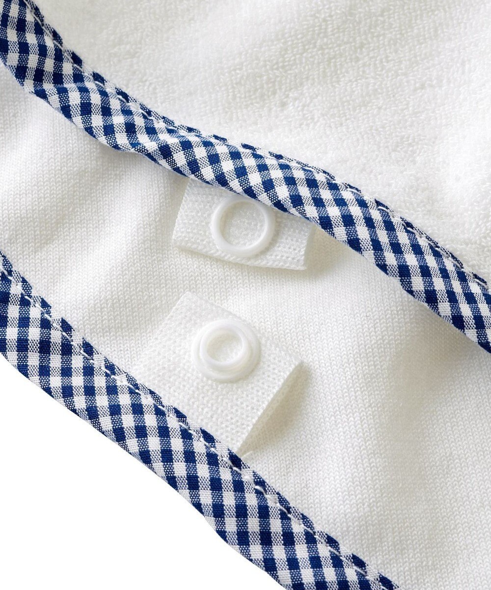 MIKI HOUSE HOT BISCUITS 【70-90cm】 パイル素材おでかけポンチョ 