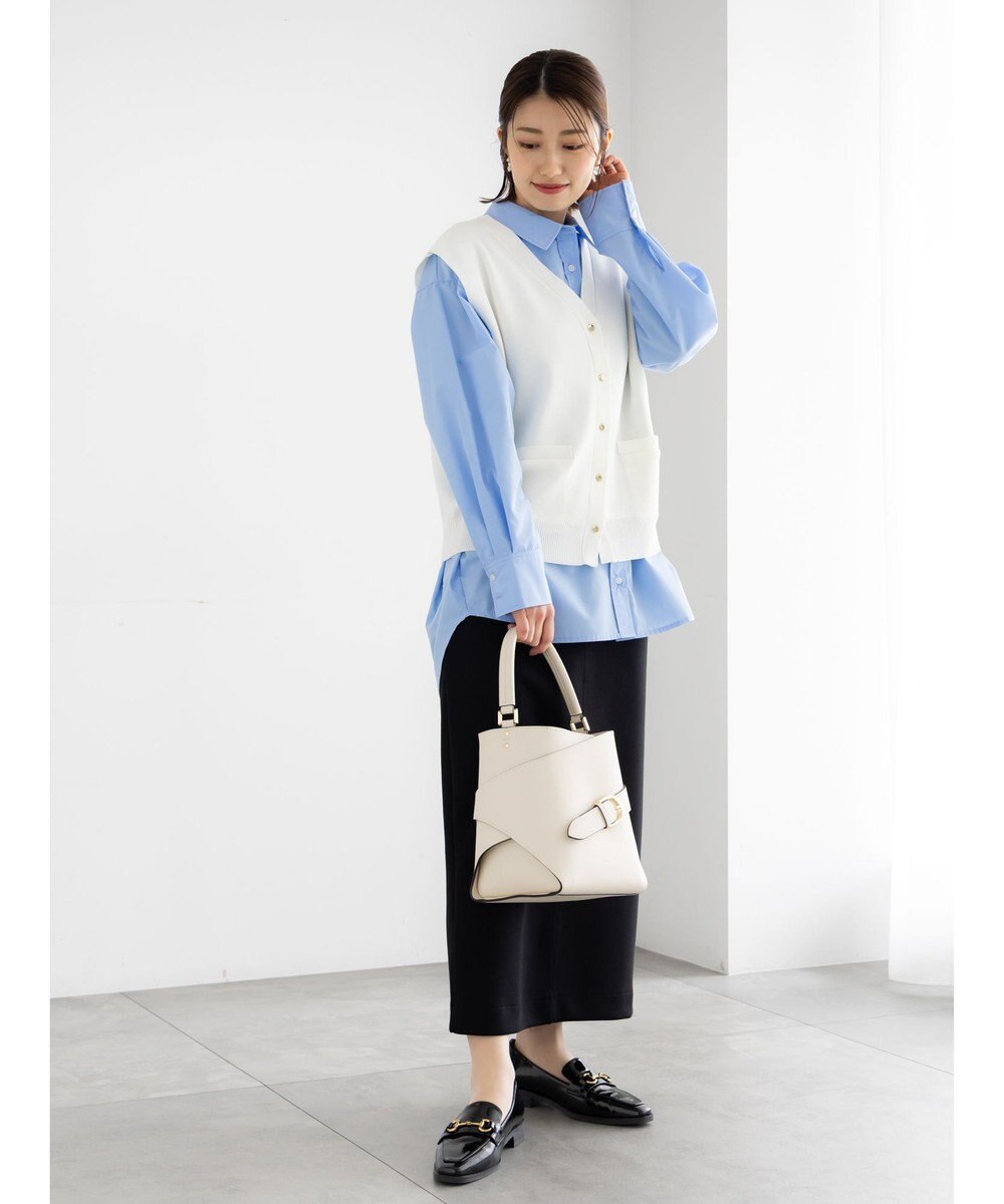 Te chichi 総針ポケット付きVネックベスト《2026 spring catalog item》 