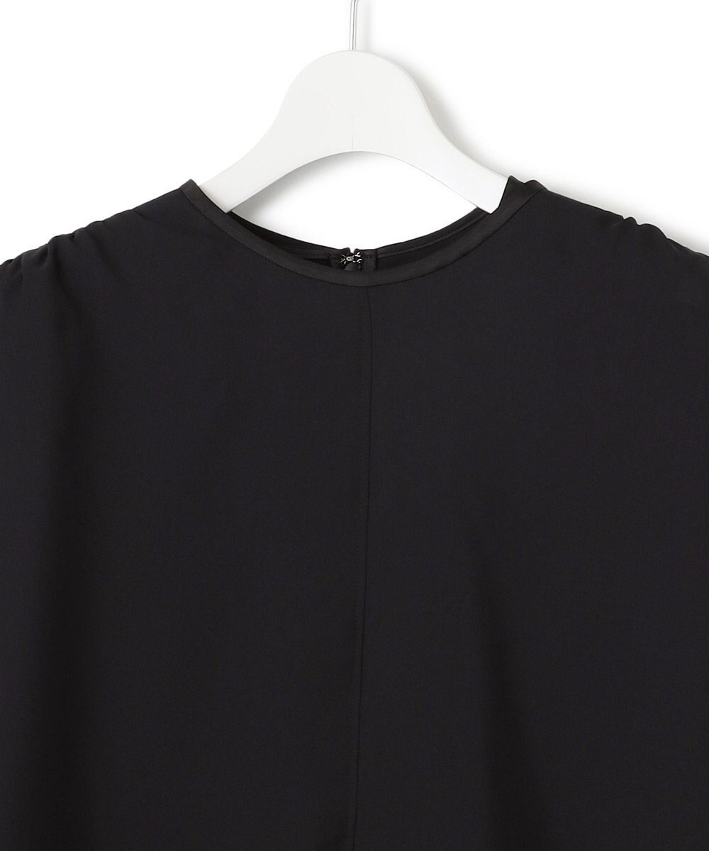 23区 【一部店舗限定/UVカット/洗える】ライトウェイトツイル ケープ付き ワンピース 