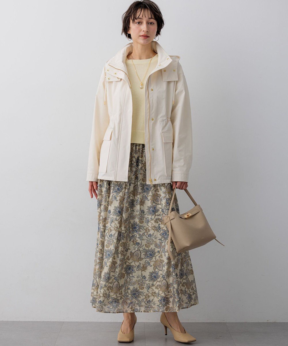 23区 【先行予約】マットエアリータフタ 2WAY ブルゾン 