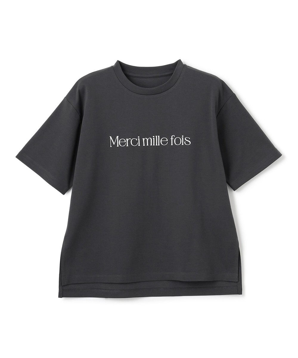 UNFILO BEAUTY FORM-Tコットン ロゴ半袖T 