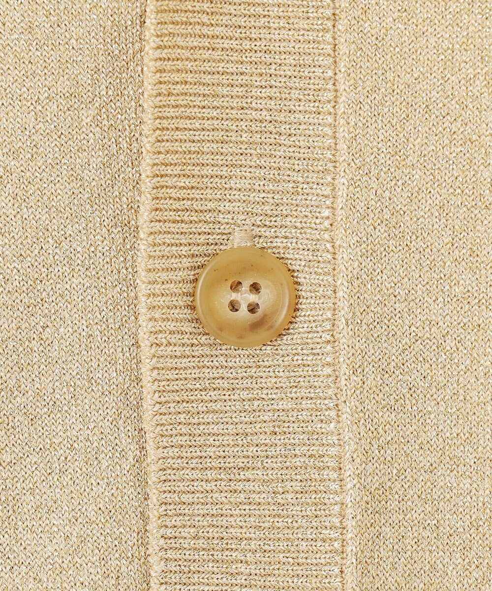 NAVE 【Nave・洗える】ラメニット カーディガン 