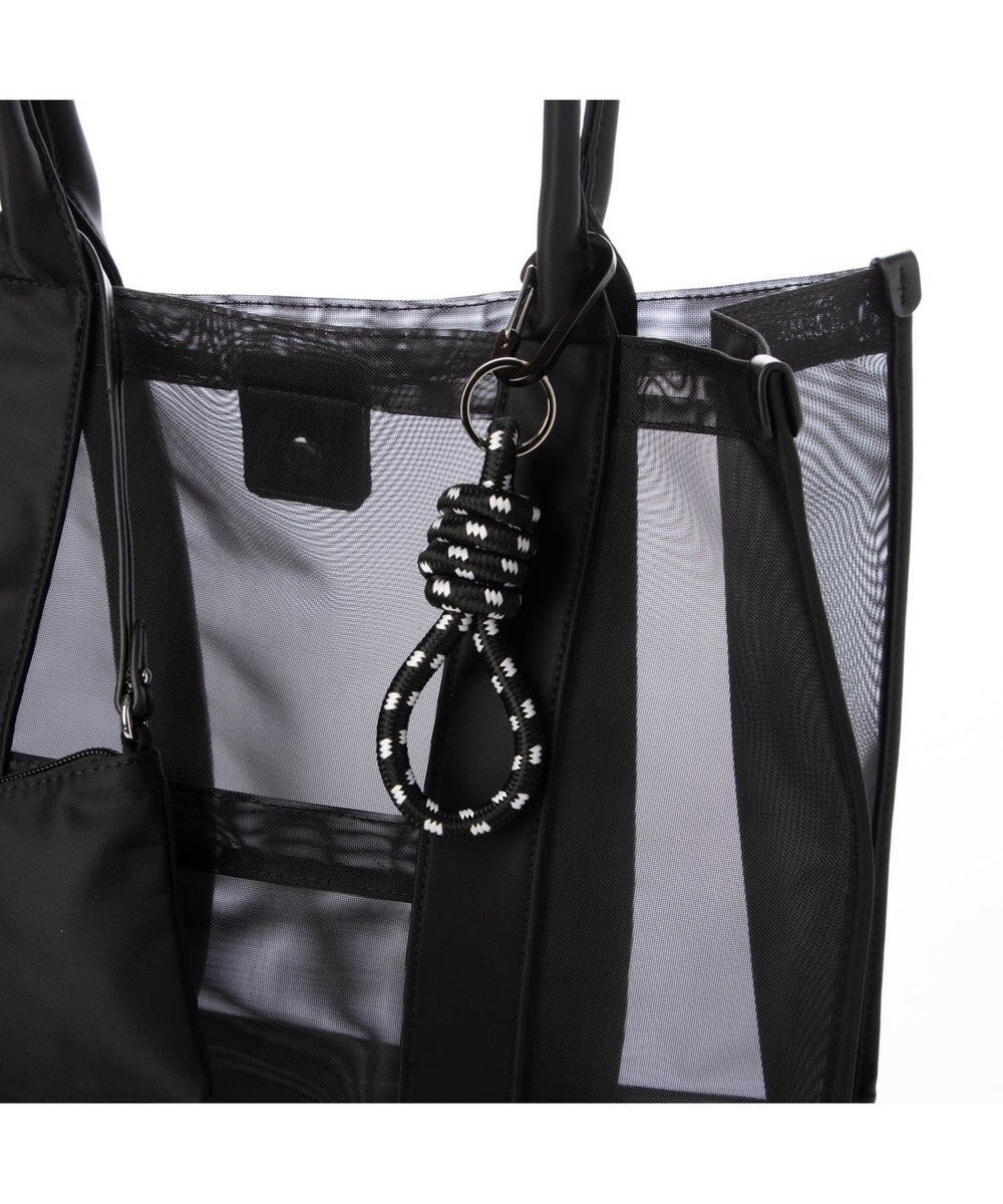 UNBILLION カシュカシュ cachecache / チュールメッシュスクエアビッグトート 