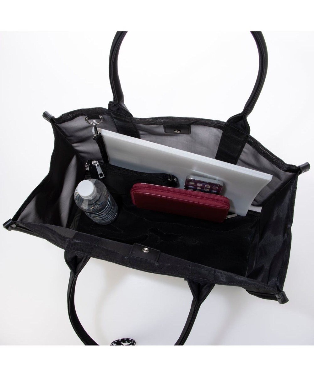 UNBILLION カシュカシュ cachecache / チュールメッシュスクエアビッグトート 