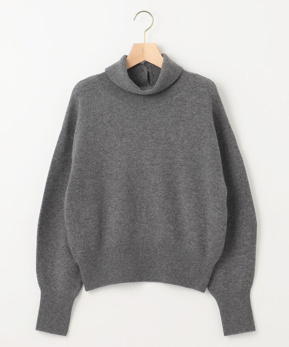 組曲 【2WAY・WEB限定】ウールカシミヤミックス ハイネックニット 