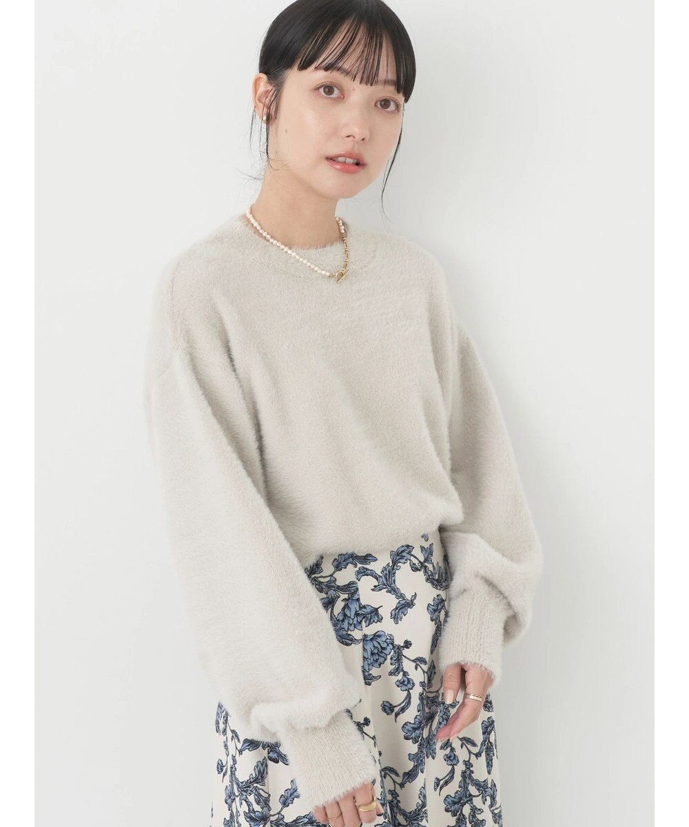 earth music&ecology ミニシャギープルオーバー 