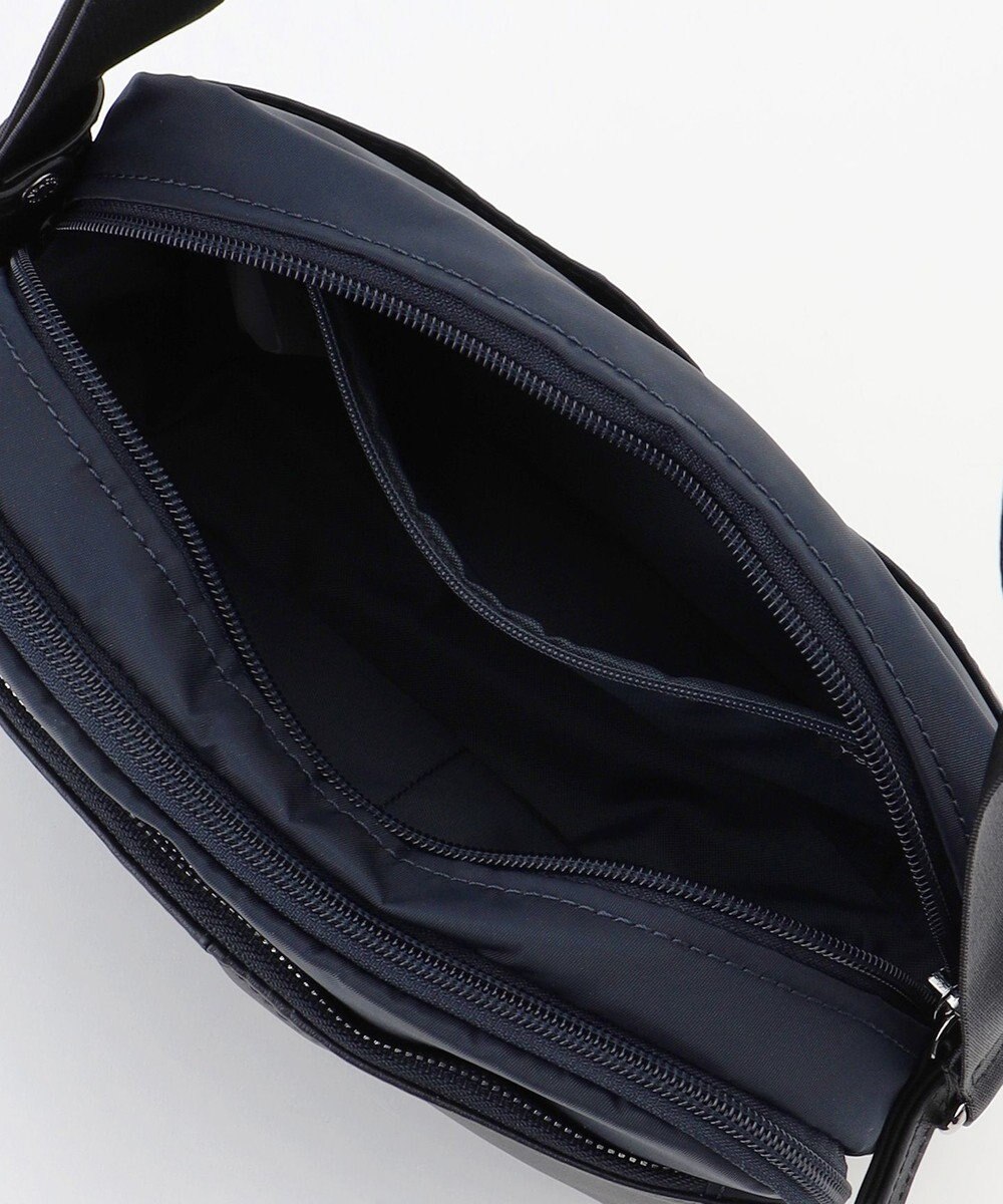 Y'SACCS ナイロン×牛革コンビシリーズ　横型ショルダーバッグ　SSサイズ 