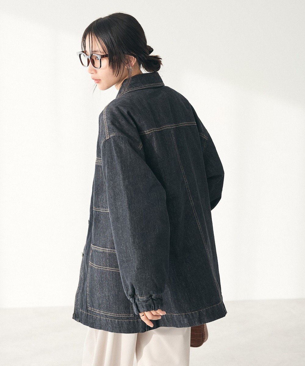 CRAFT STANDARD BOUTIQUE デニム裏キルトコート 