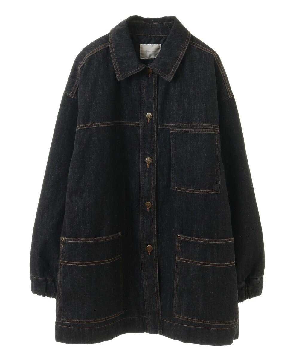 CRAFT STANDARD BOUTIQUE デニム裏キルトコート 