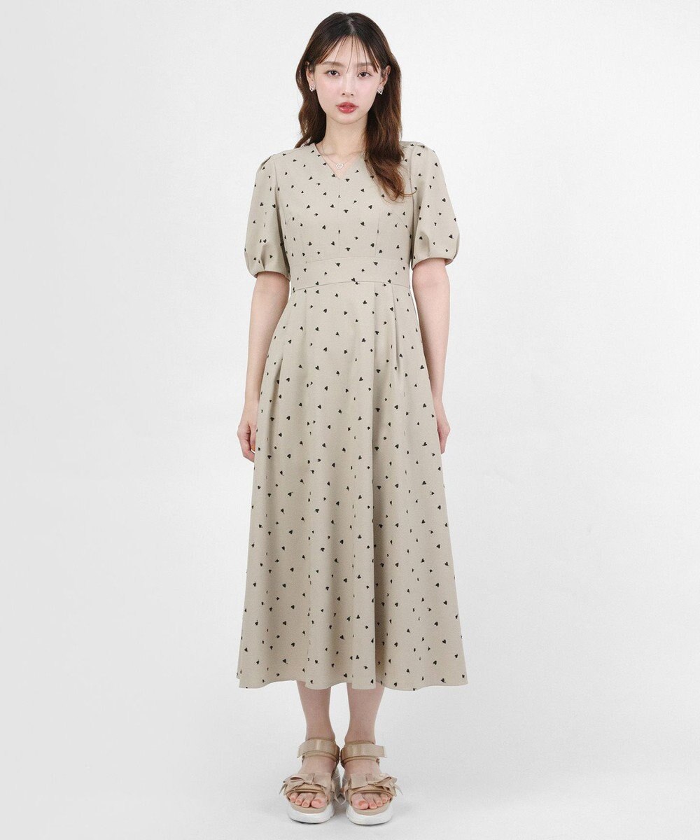 TOCCA 【星風まどかコラボ・大好評につき追加生産！】IN MY HEART ドレス 