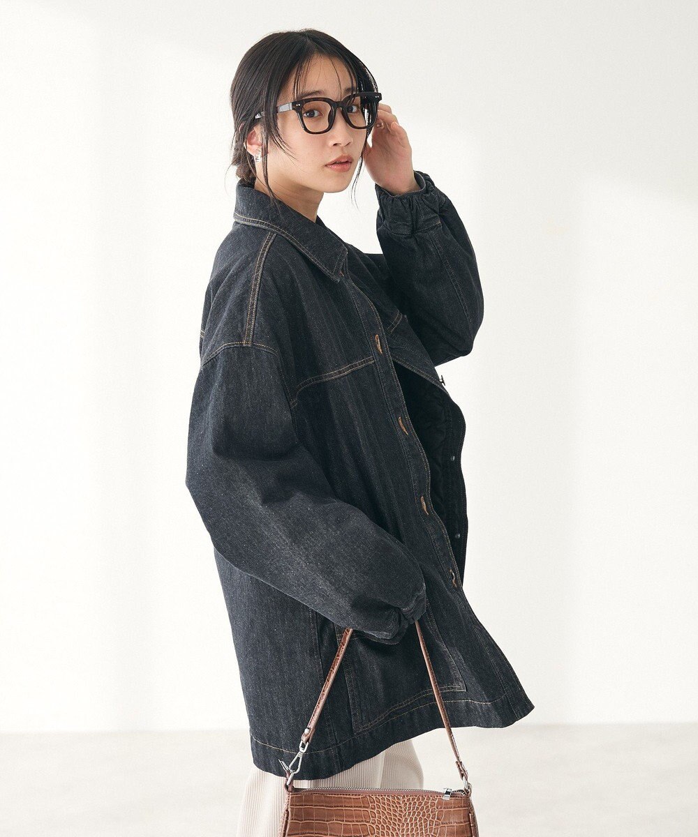 CRAFT STANDARD BOUTIQUE デニム裏キルトコート 