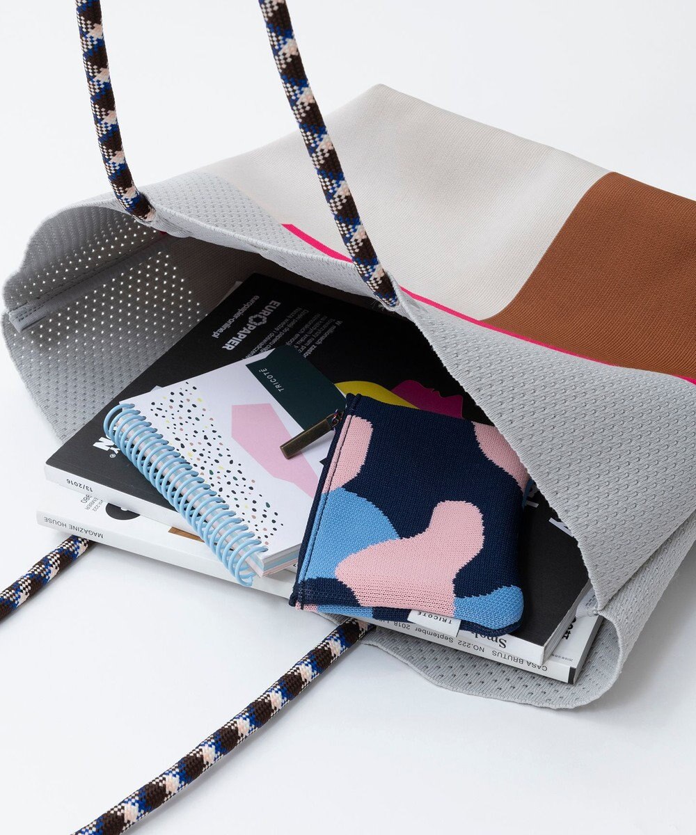 TRICOTE 【 軽くて丈夫・A4サイズ対応】ハーフ メッシュ バッグ 