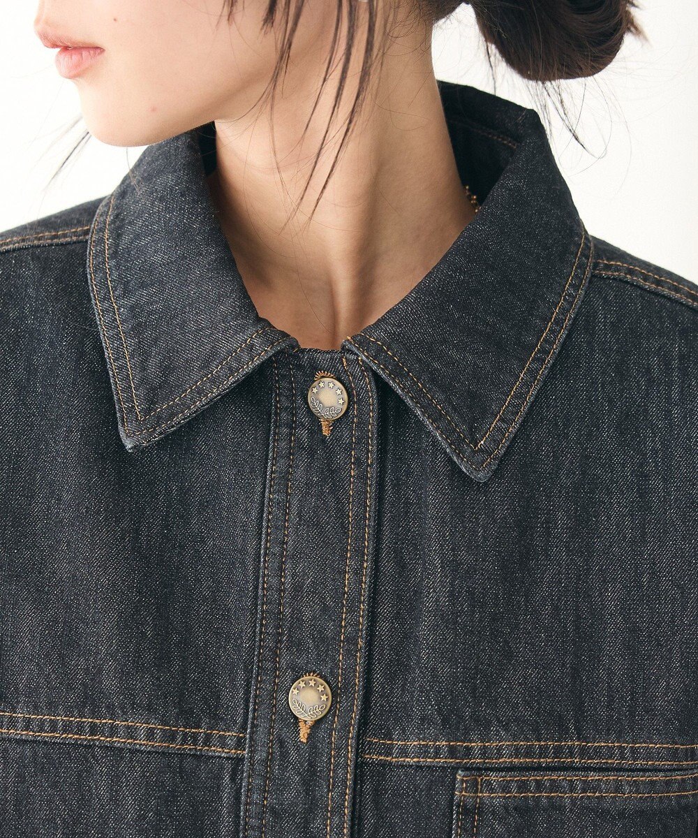 CRAFT STANDARD BOUTIQUE デニム裏キルトコート 