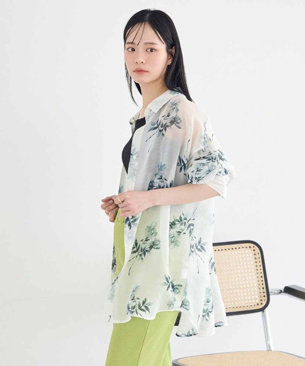 earth music&ecology シアーシャツ 