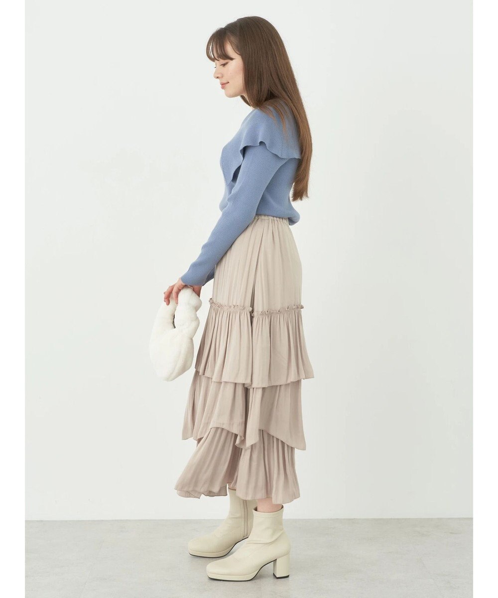 earth music&ecology ＢＩＧカラーニットプルオーバー 