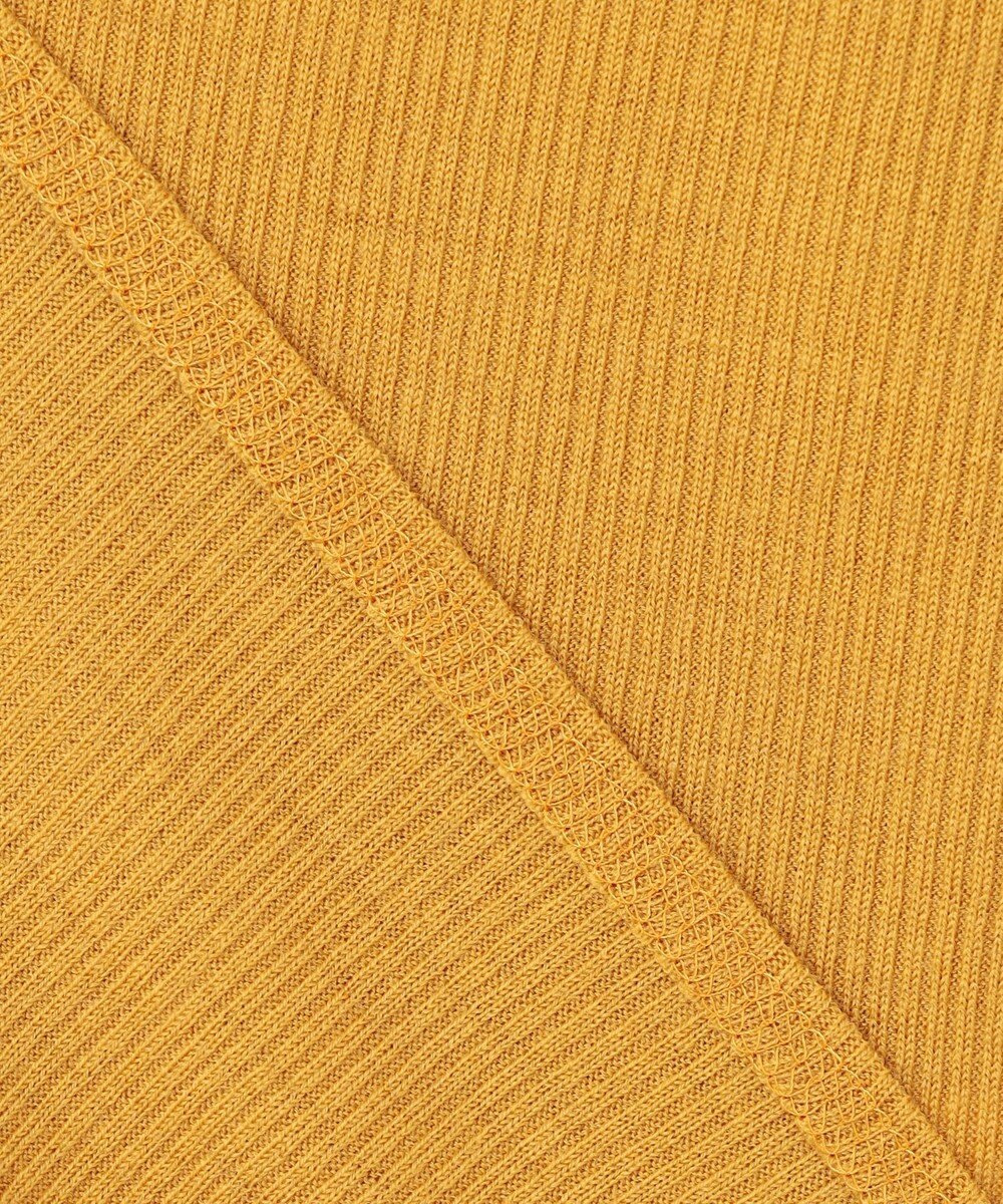 BEIGE， 【洗える・GISELe 10月号掲載】FORD / ウール配色メローヘンリーネックカットソー 