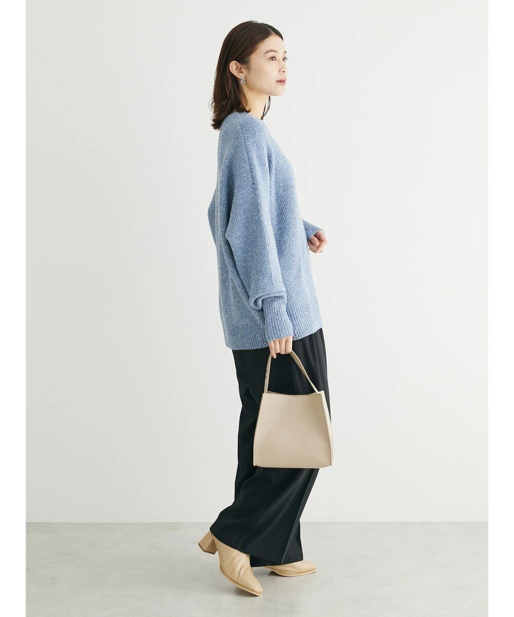 Green Parks ・Ｐｅｔｉｔ　Ｆｌｅｕｒ　ラメ＆スパンコールニット 