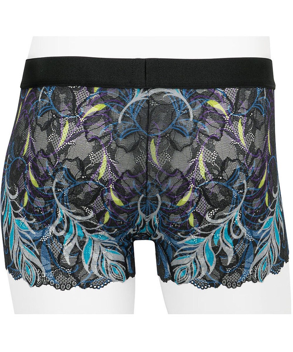 WACOAL MEN WACOAL MEN 【レースボクサー】 ボクサーパンツ フロント快適グラマラス 通気性 スカラ始末(裾部分) 前閉じ レース 下着 メンズ WT3826 /ワコールメン 