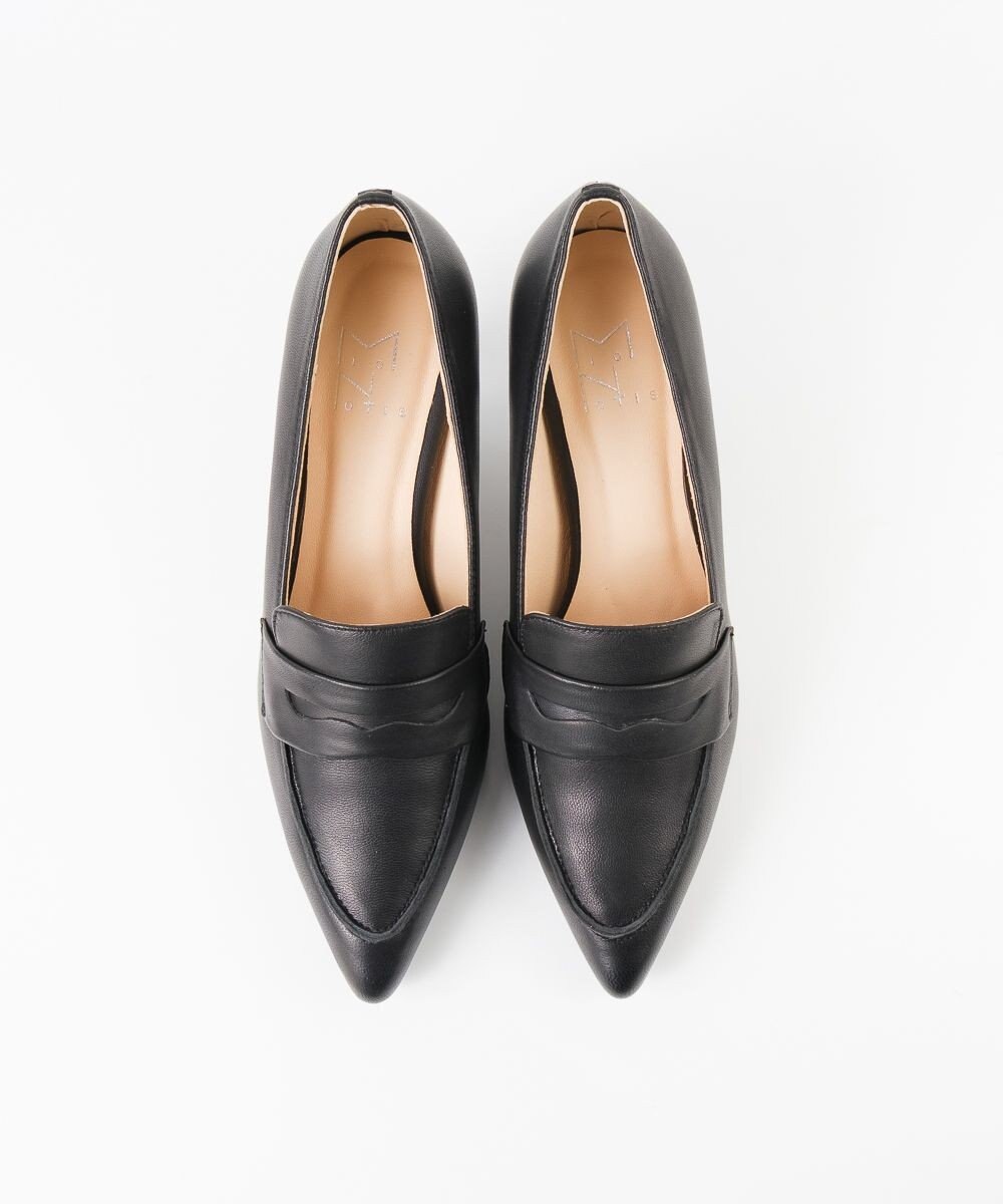 BONTRE 【MIONOTIS/ミオノティス】ヒールモカシンレザーパンプス/726B 