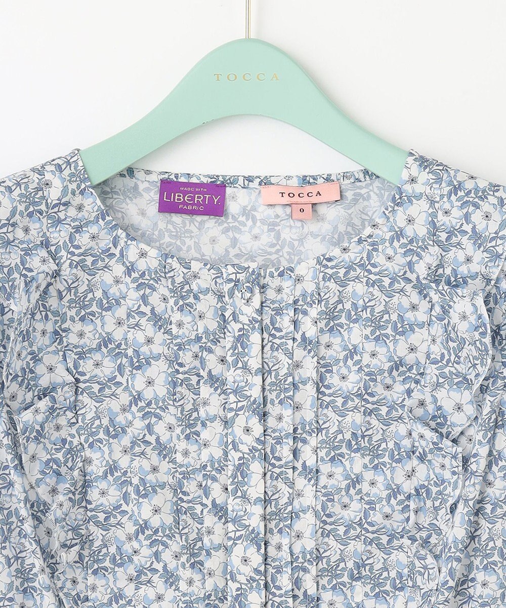 TOCCA 【LIBERTY社オリジナル素材】【洗える！】FLORAL STORY ブラウス 