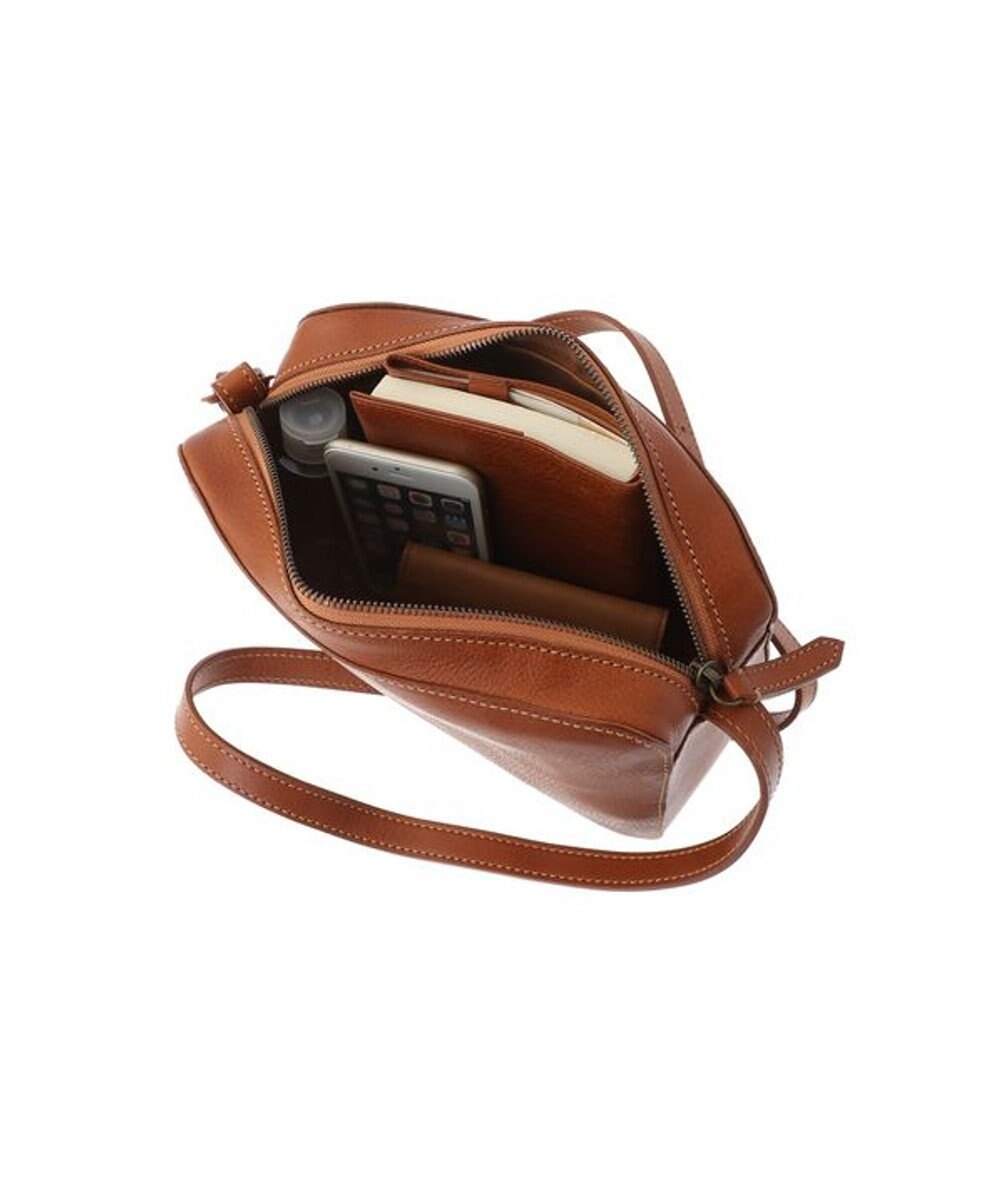 genten ミネルヴァ 横長ショルダーバッグ 