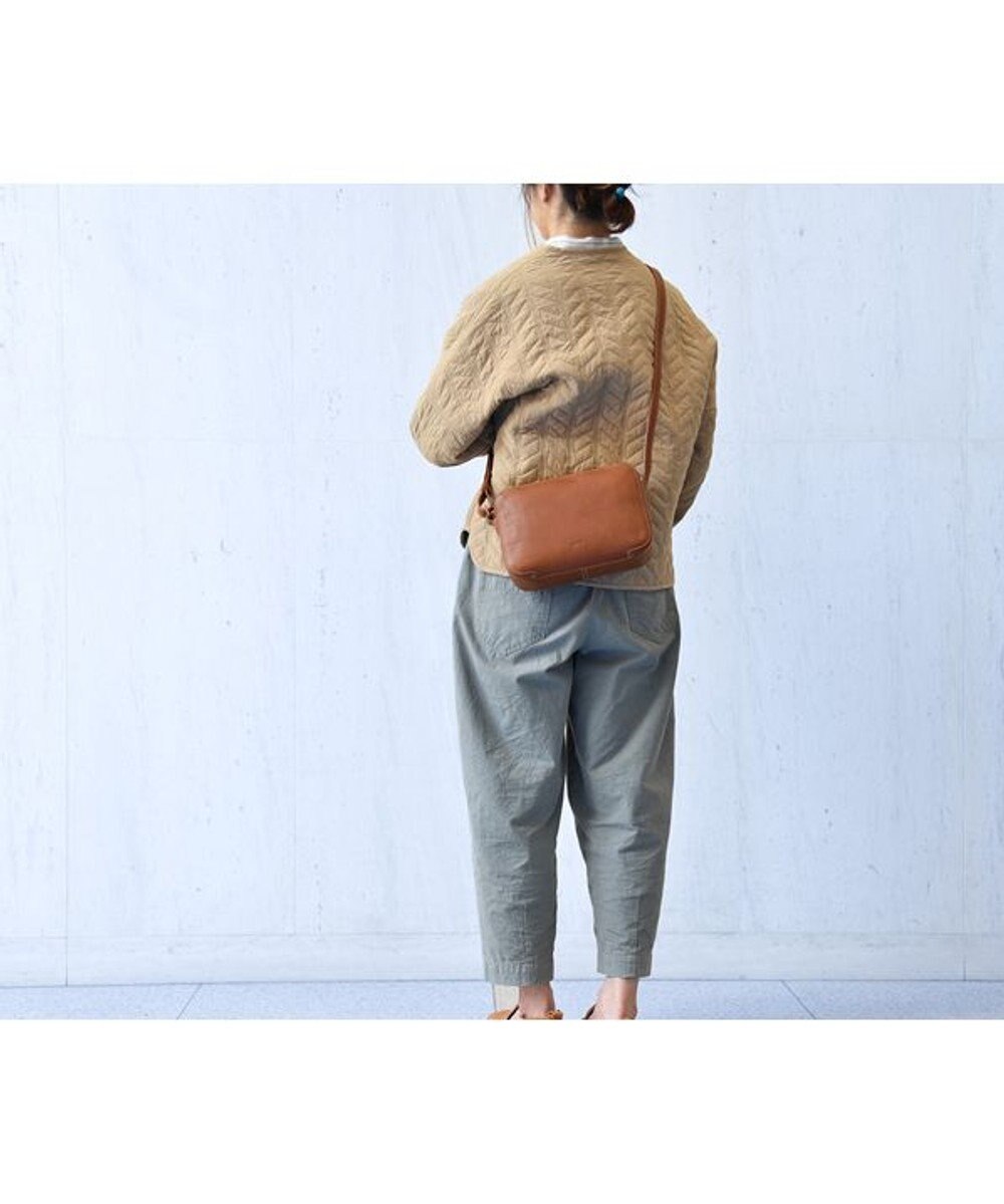 genten ミネルヴァ 横長ショルダーバッグ 