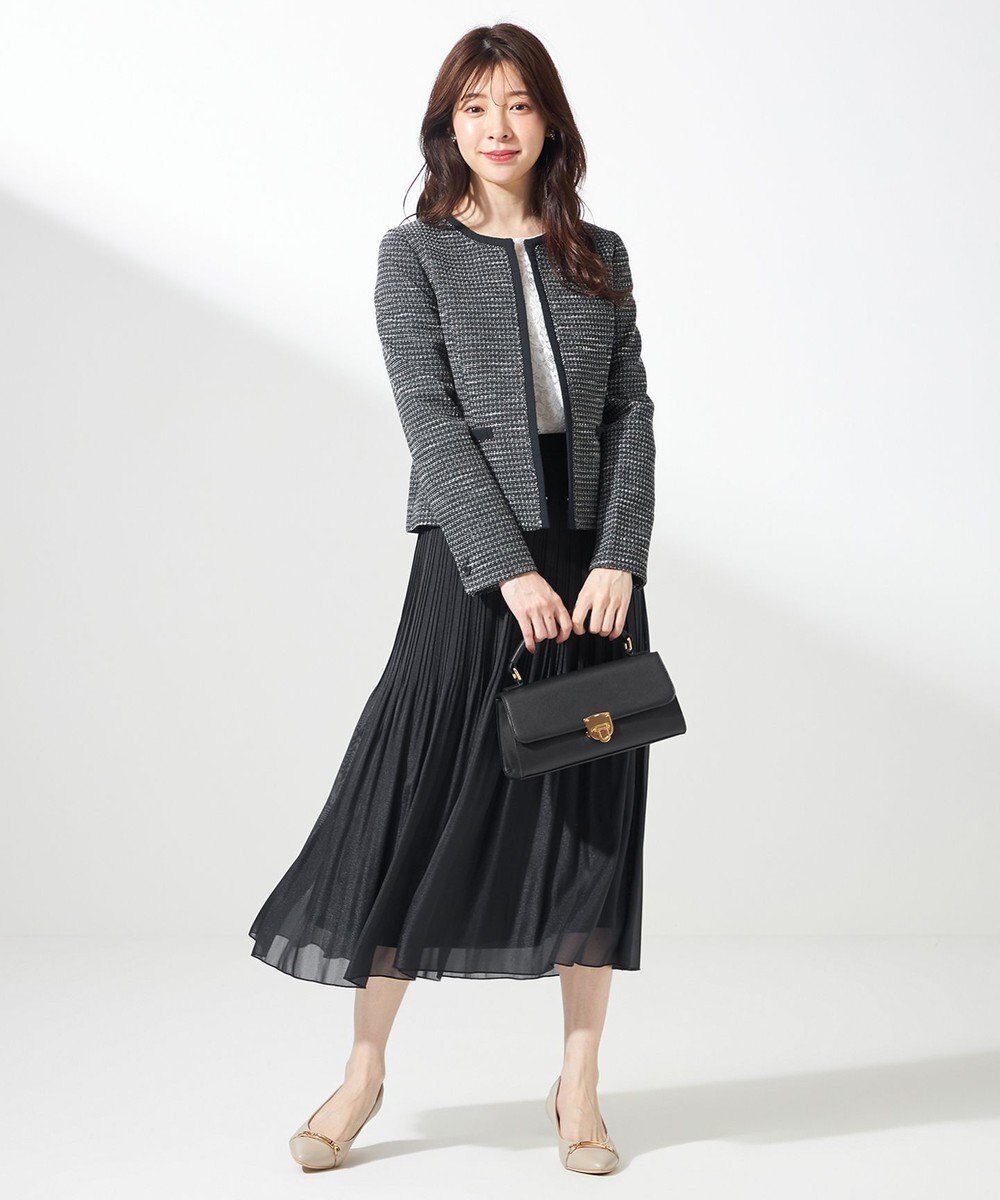 ANY SIS S 【洗える】シャイニープリーツ スカート 