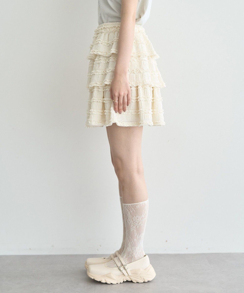 earth music&ecology 【2WAY】フリフリミニスカート 