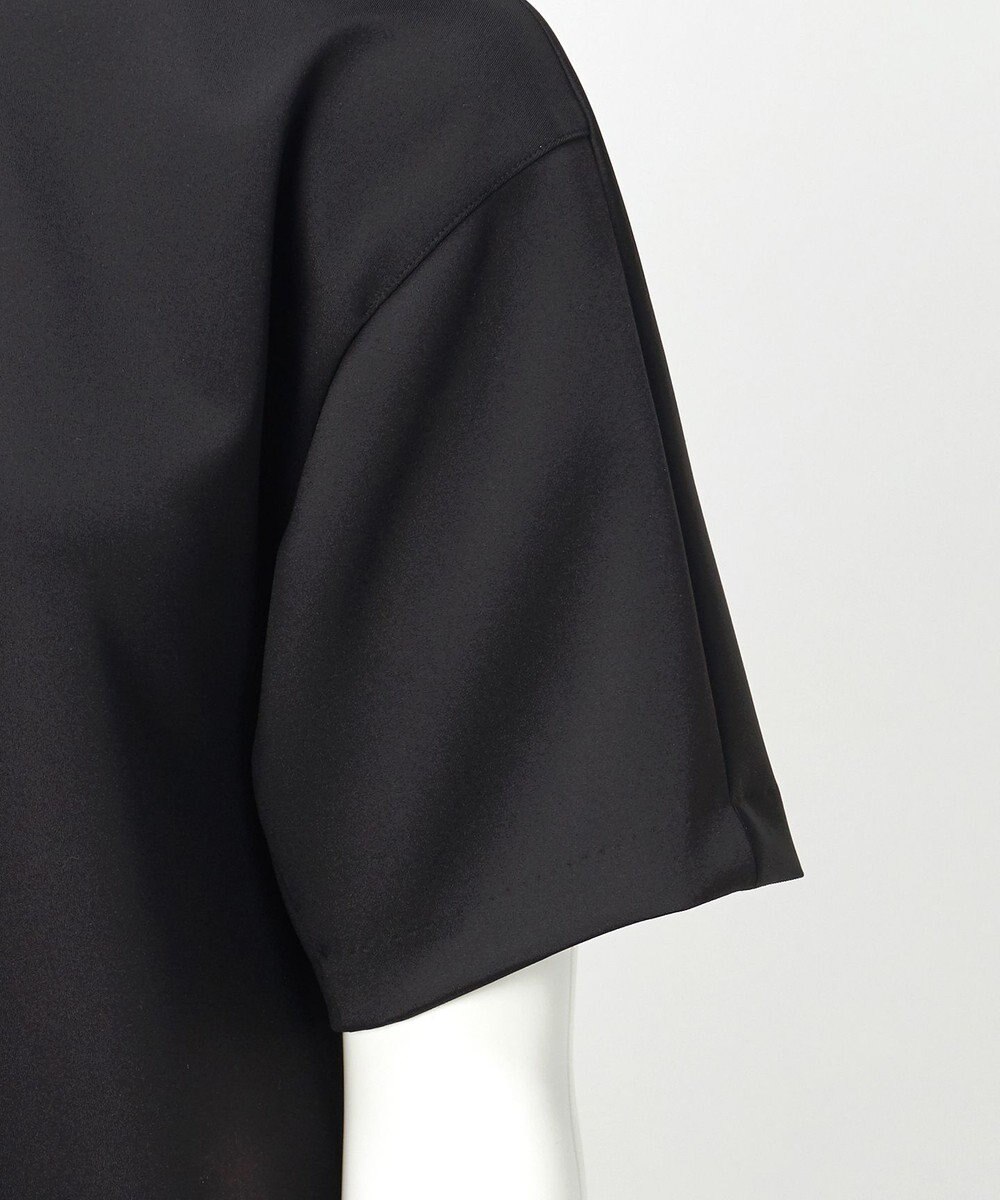 23区 【エステータ】ネオプレンサテン コクーンワンピース 