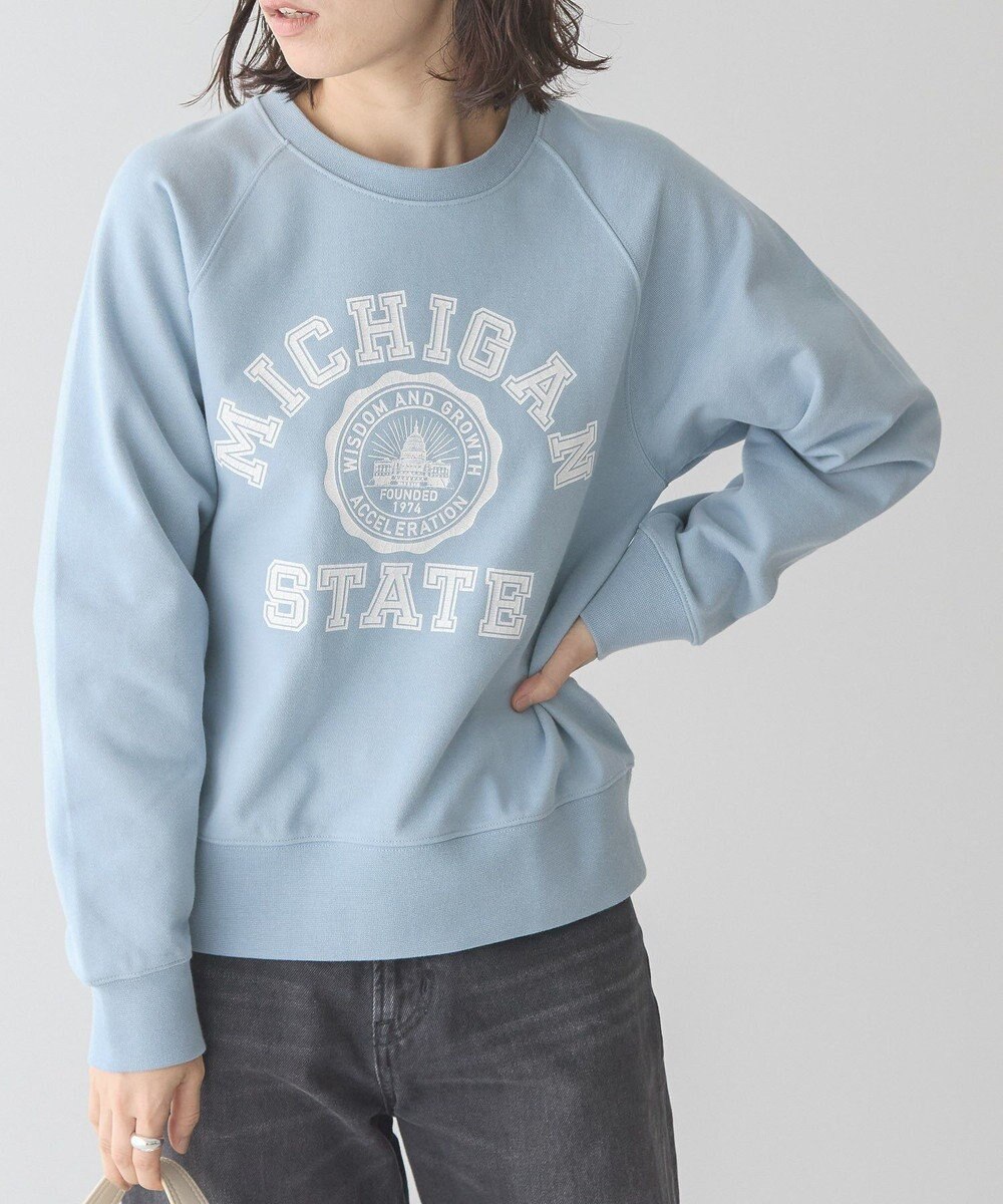 AMERICAN HOLIC ＭＩＣＨＩＧＡＮ　ラグランスウェット 