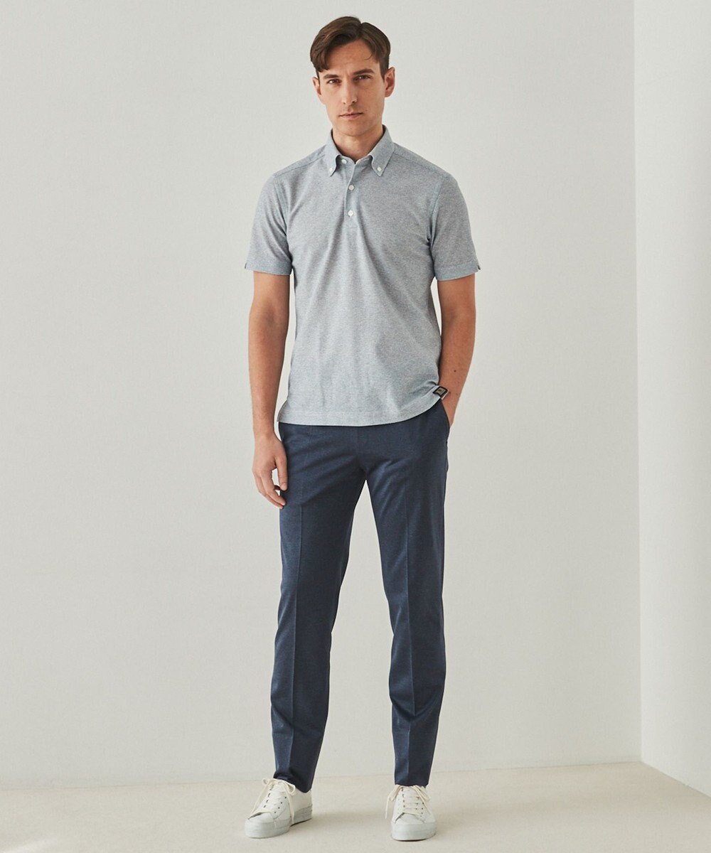 GOTAIRIKU セットアップ対応【洗える/ストレッチ/シワになりにくい】ドライジャージー セットアップパンツ 