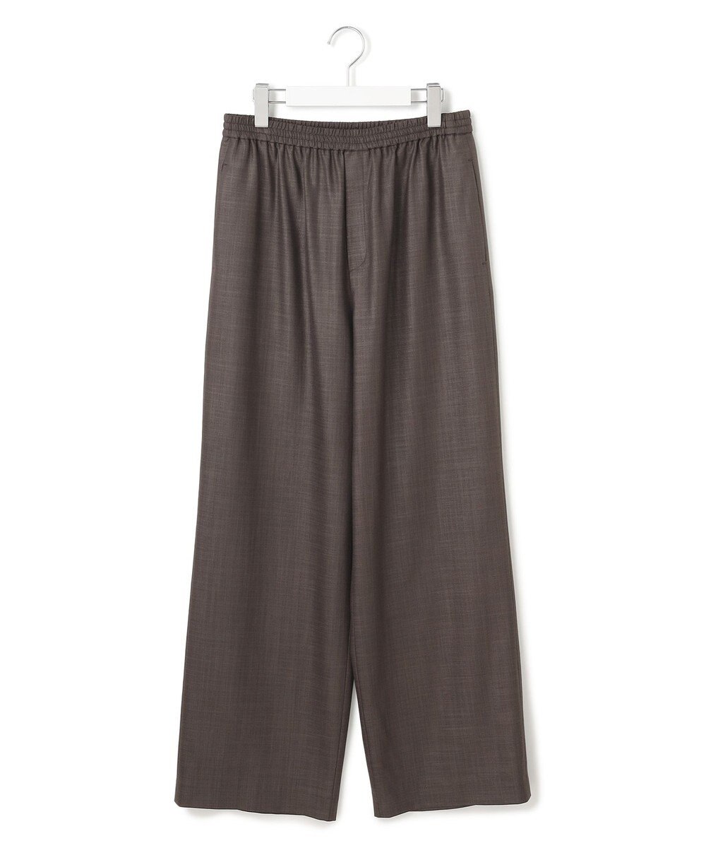 23区 【接触冷感/UVカット/洗える】ドライスラブストレッチ ワイド パンツ 