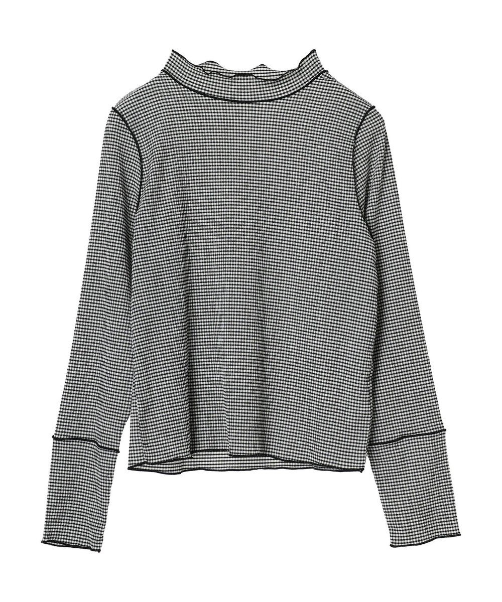 Green Parks 表面感ハイネックプルオーバー 