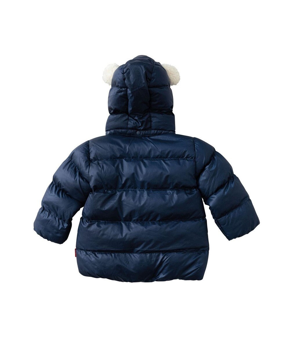 MIKI HOUSE HOT BISCUITS 【80-120cm】 高機能 グースリー素材 中綿ジャンパー 