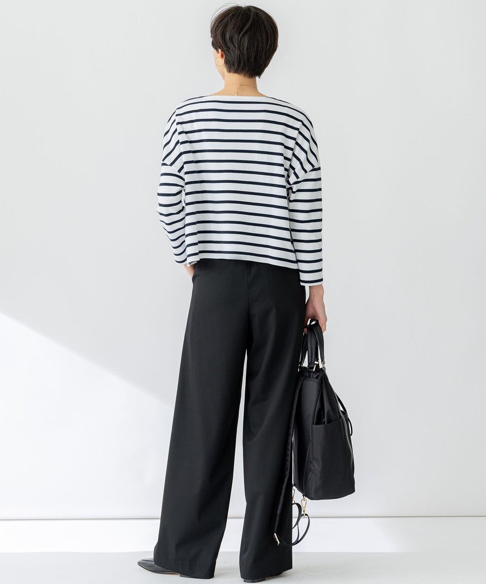 23区 【Oggi3月号掲載/セットアップ対応】ライトクロス ワイドパンツ 