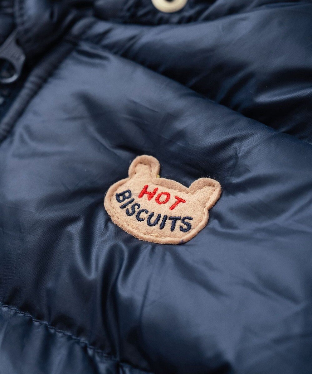MIKI HOUSE HOT BISCUITS 【80-120cm】 高機能 グースリー素材 中綿ジャンパー 