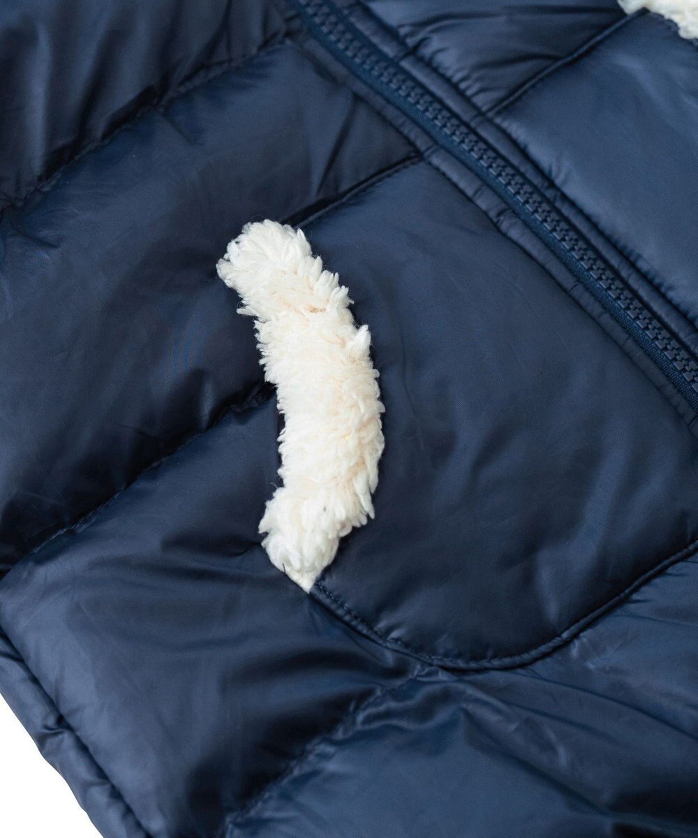 MIKI HOUSE HOT BISCUITS 【80-120cm】 高機能 グースリー素材 中綿ジャンパー 