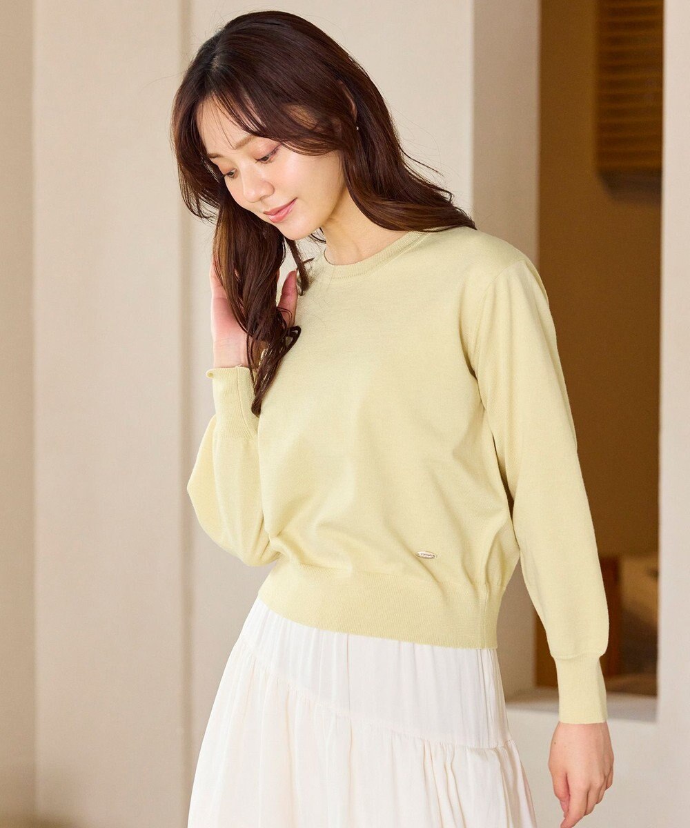 Feroux 【先行予約】美シルエットニット プルオーバー 